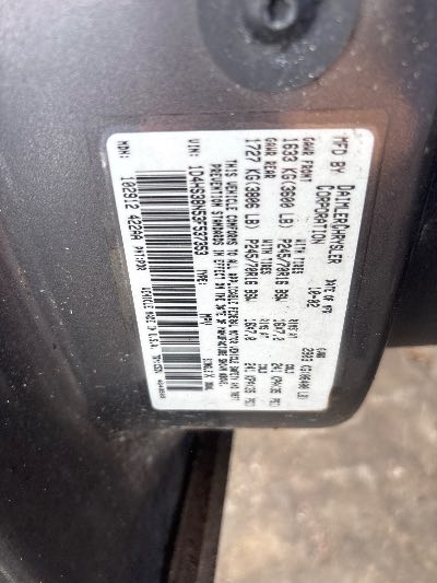 2003 Dodge Durango Location - Chrysler - Row 45 - Stock # H53642