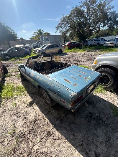 1981 Alfa Romeo Spider Veloce Location - Imports - Row 18 - Stock # H53635