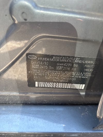 2011 Hyundai Sonata Location - Imports - Row 17 - Stock # H53709