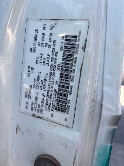 1996 Dodge Ram Van Location - Large Trucks & Vans - Row 28 - Stock # H53741