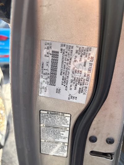 2003 Ford Explorer Location - Ford - Row 30 - Stock # H53802