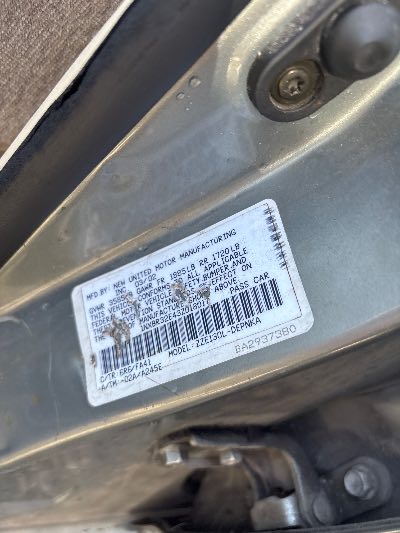 2003 Toyota Corolla Location - Imports - Row 24 - Stock # H53823