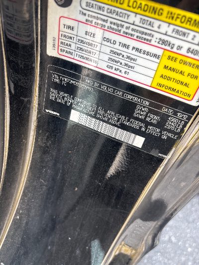 2013 Volvo C70 Location - Imports - Row 25 - Stock # H53884