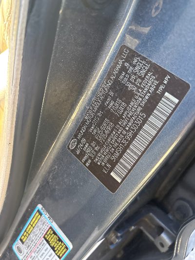 2009 Hyundai Santa Fe Location - Imports - Row 25 - Stock # H53890