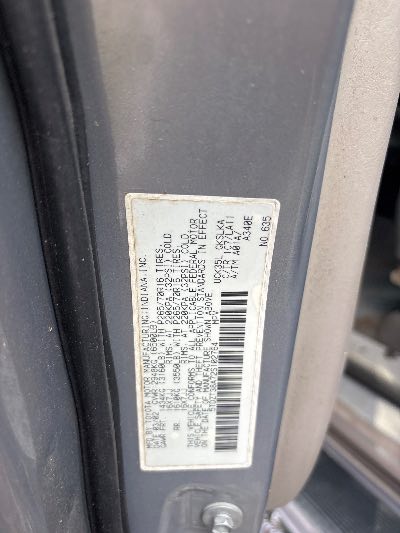 2002 Toyota Sequoia Location - Imports - Row 5 - Stock # H53277