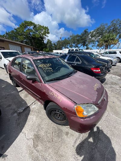 2002 Honda Civic Location - Imports - Row 26 - Stock # H53934