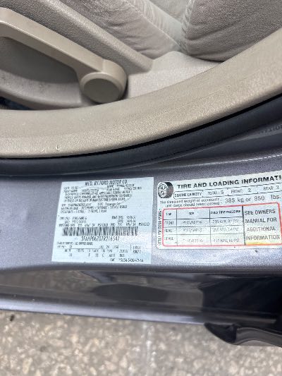 2007 Ford Fusion Location - Ford - Row 32 - Stock # H53958