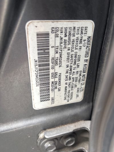 2017 Nissan Rogue Sport Location - Imports - Row 30 - Stock # H53971