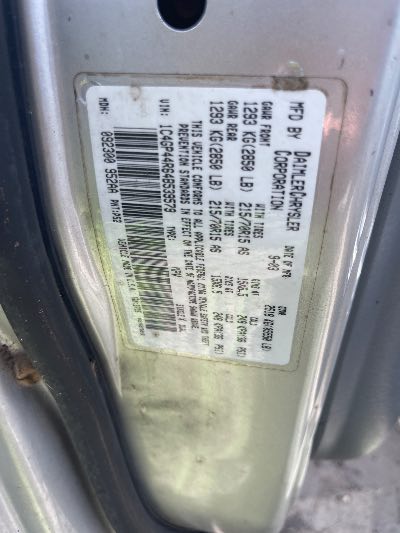 2004 Chrysler Town & Country Location - Chrysler - Row 39 - Stock # H53957