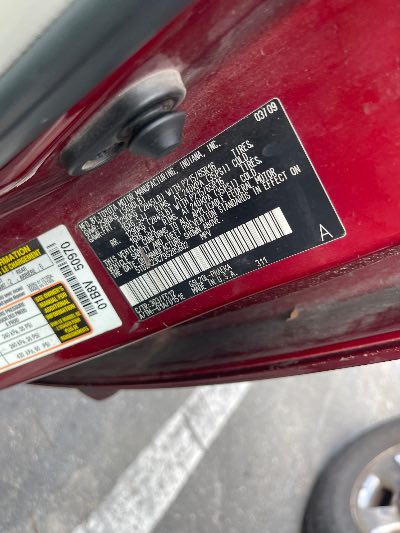2009 Toyota Sienna Location - Imports - Row 30 - Stock # H53995