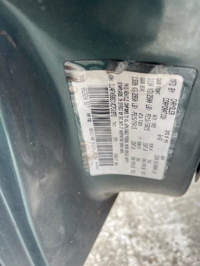 1997 Jeep Grand Cherokee Location - Chrysler - Row 38 - Stock # H53996