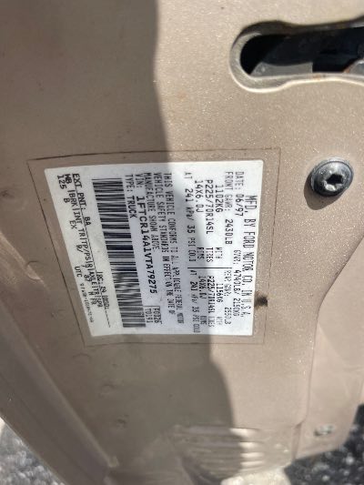 1997 Ford Ranger Location - Ford - Row 34 - Stock # H54052
