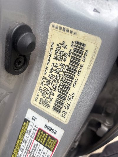 2010 Toyota Corolla Location - Imports - Row 2 - Stock # H54073