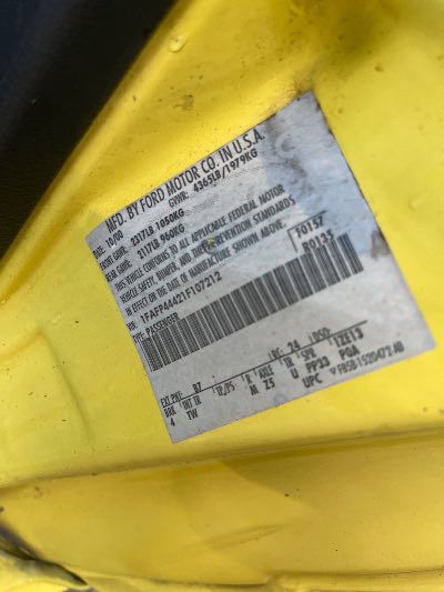 2001 Ford Mustang Location - Ford - Row 35 - Stock # H54112