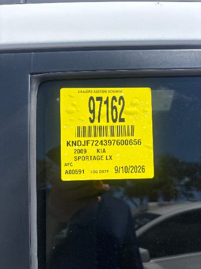 2009 Kia Sportage Location - Imports - Row 3 - Stock # H54088