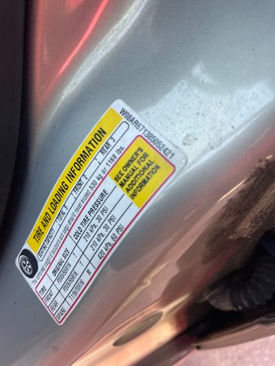 2008 Saturn Astra Location - GM - Row 29 - Stock # H54204