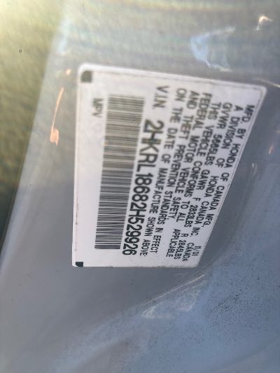 2002 Honda Odyssey Location - Imports - Row 9 - Stock # H54235