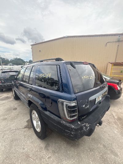 2002 Jeep Grand Cherokee Location - Chrysler - Row 40 - Stock # H54269