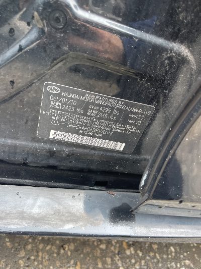 2011 Hyundai Sonata Location - Imports - Row 12 - Stock # H54343