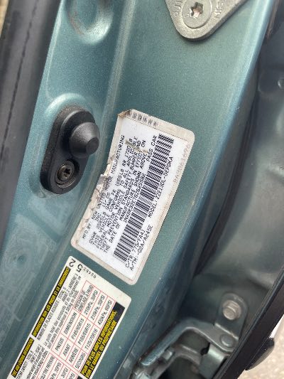 2006 Toyota Corolla Location - Imports - Row 12 - Stock # H54346