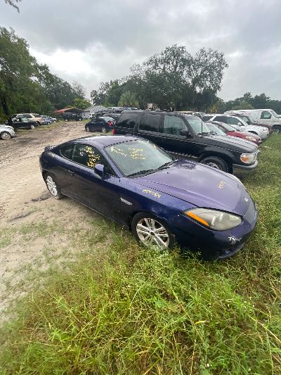 2007 Hyundai Tiburon Location - Imports - Row 18 - Stock # H54264