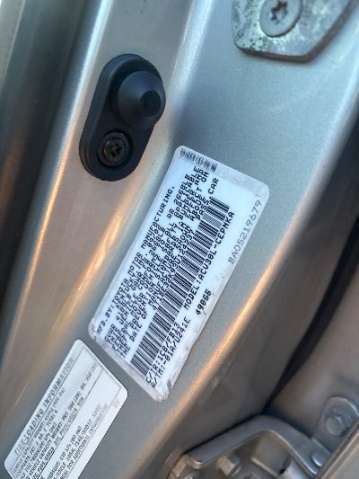 2003 Toyota Camry Location - Imports - Row 14 - Stock # H54368