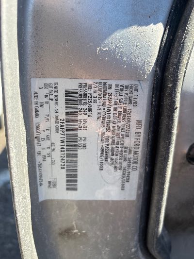2004 Ford Crown Victoria Location - Ford - Row 26 - Stock # H54377
