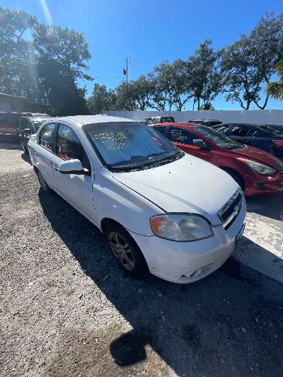 2009 Chevrolet Aveo Location - GM - Row 32 - Stock # H54378