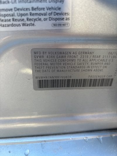 2011 Volkswagen CC Location - Imports - Row 14 - Stock # H54370