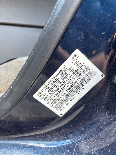 2009 Honda Odyssey Location - Imports - Row 15 - Stock # H54414