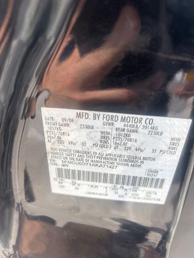 2010 Ford Escape Location - Ford - Row 27 - Stock # H54452