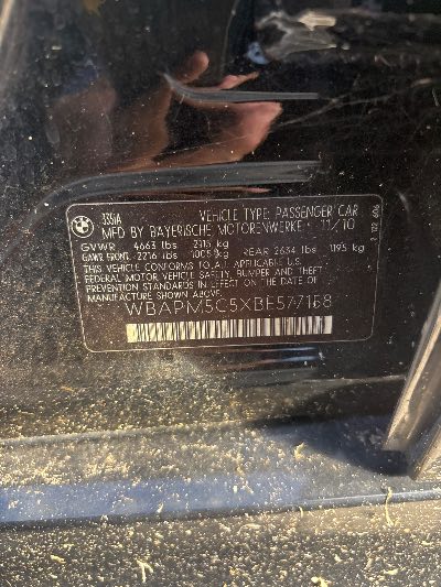 2011 BMW 3-Series Location - Imports - Row 18 - Stock # H54448