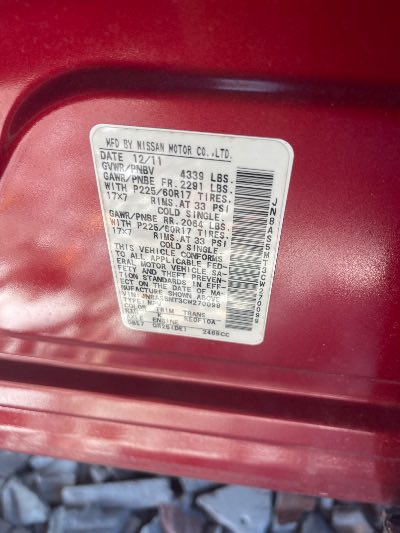 2012 Nissan Rogue Location - Imports - Row 21 - Stock # H54443