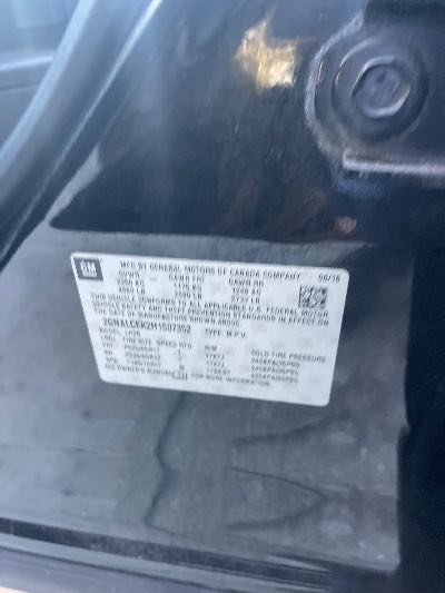 2017 Chevrolet Equinox Location - GM - Row 35 - Stock # H54454