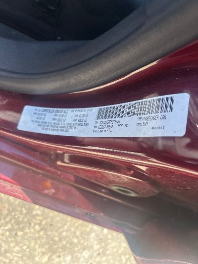 2015 Chrysler 200 Location - Chrysler - Row 43 - Stock # H54499