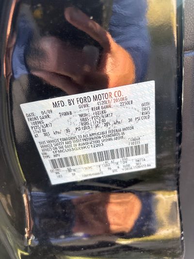 2009 Ford Escape Location - Ford - Row 28 - Stock # H54548
